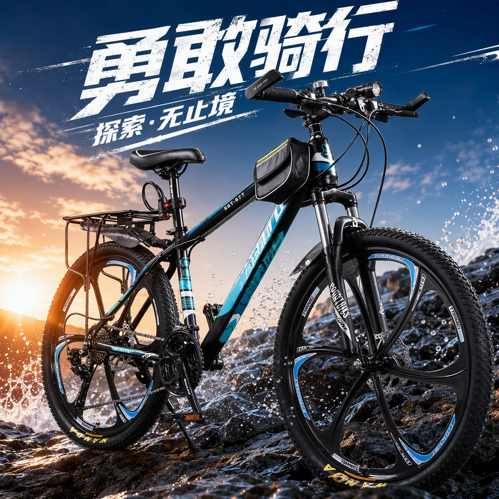 Mountain bike riding equipment is durable, shockproof, multi-functional and suitable for both men and women Specification image
