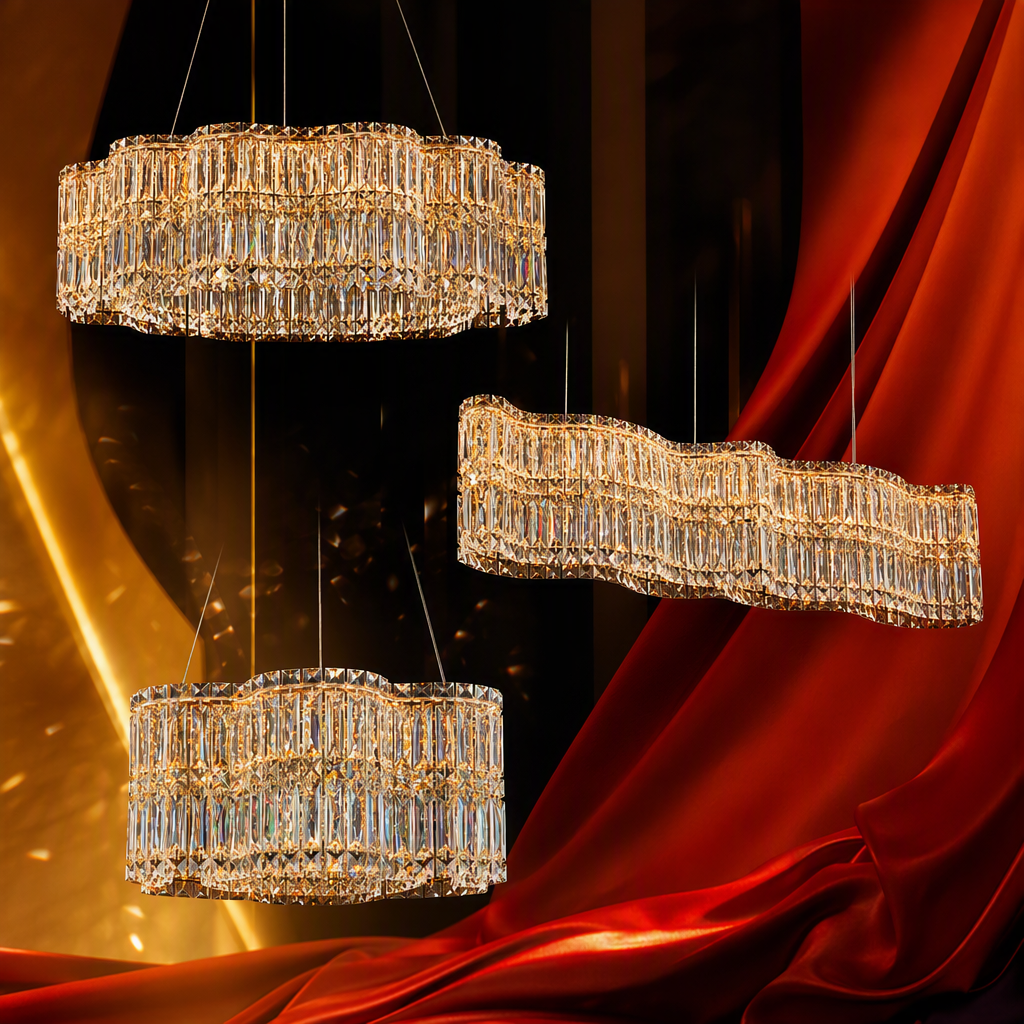 Modern and simple household chandeliers, creative lighting fixtures for living rooms, dining rooms and bedrooms, and decorative lighting