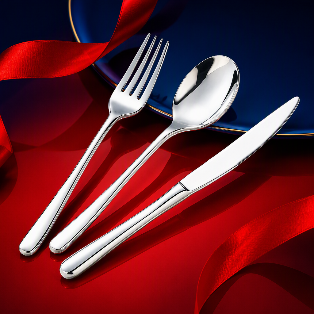 Multifuncional western food cutter tenedor cuchara set vajilla casera portátil comedor vajilla de estilo occidental conjunto de mesa details Picture