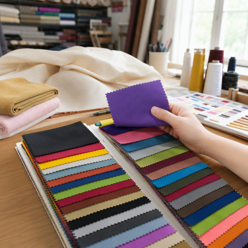 The multi-functional cotton fabric is a soft, comfortable, durable and multi-purpose material suitable for textile and leather processes Item Picture
