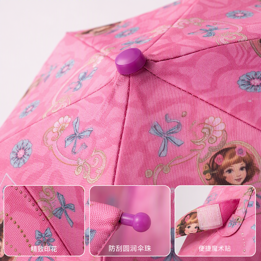 儿童伞具多彩防雨遮阳挡风便携轻巧宝宝雨伞儿童雨具用品细节图