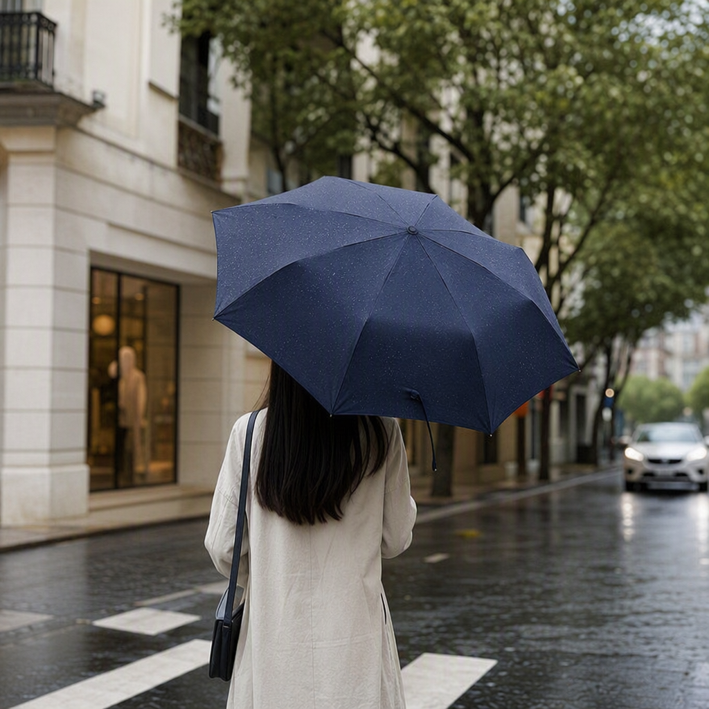 Multi-functional windproof and sunshade umbrella, rainproof, durable, lightweight, suitable for both sunny and rainy days, fashionable folding umbrella for men and women Item Picture