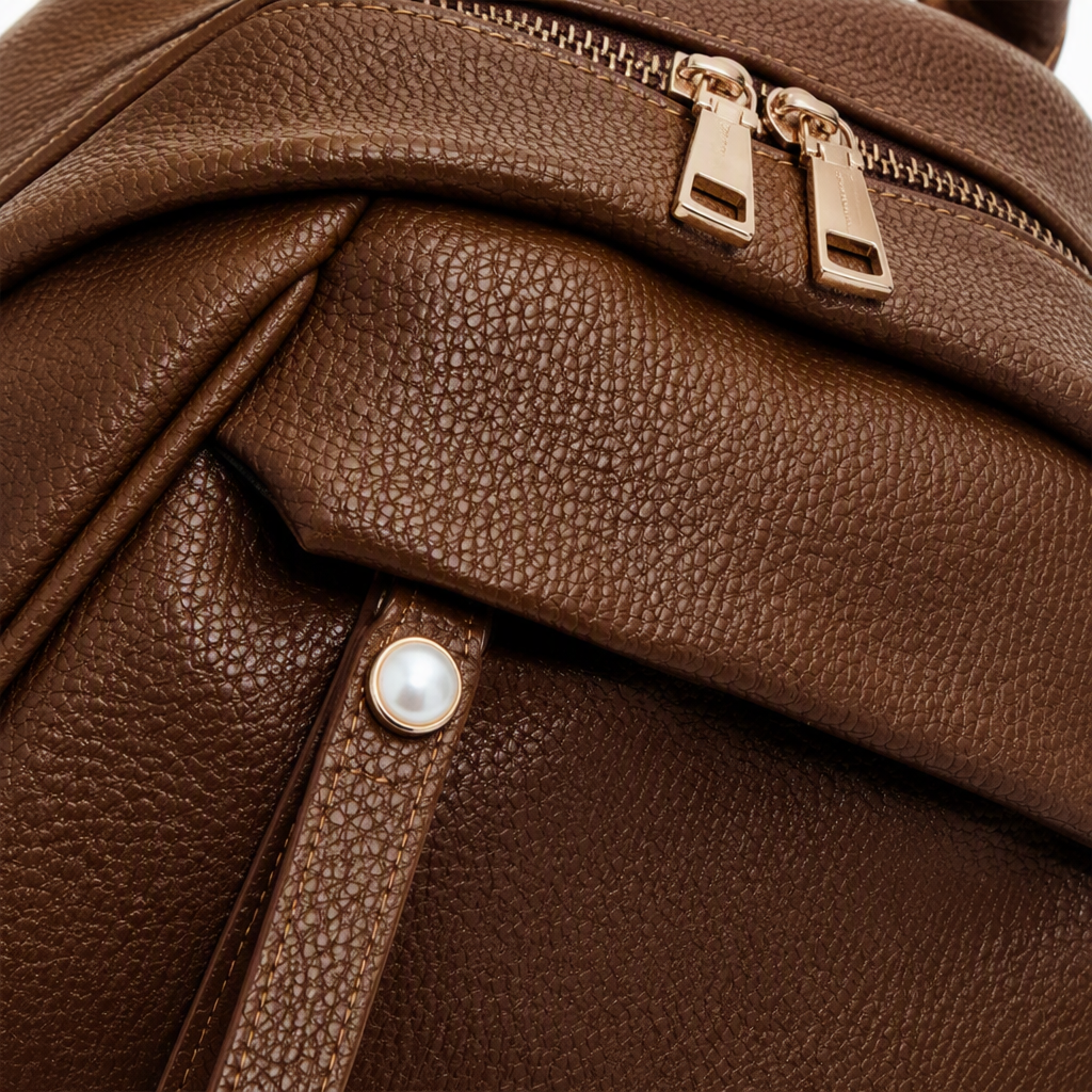 Moda brown cortex backpack hombre casual bolsa de viaje estudiantil versátil estilo de tendencia Application Scenario