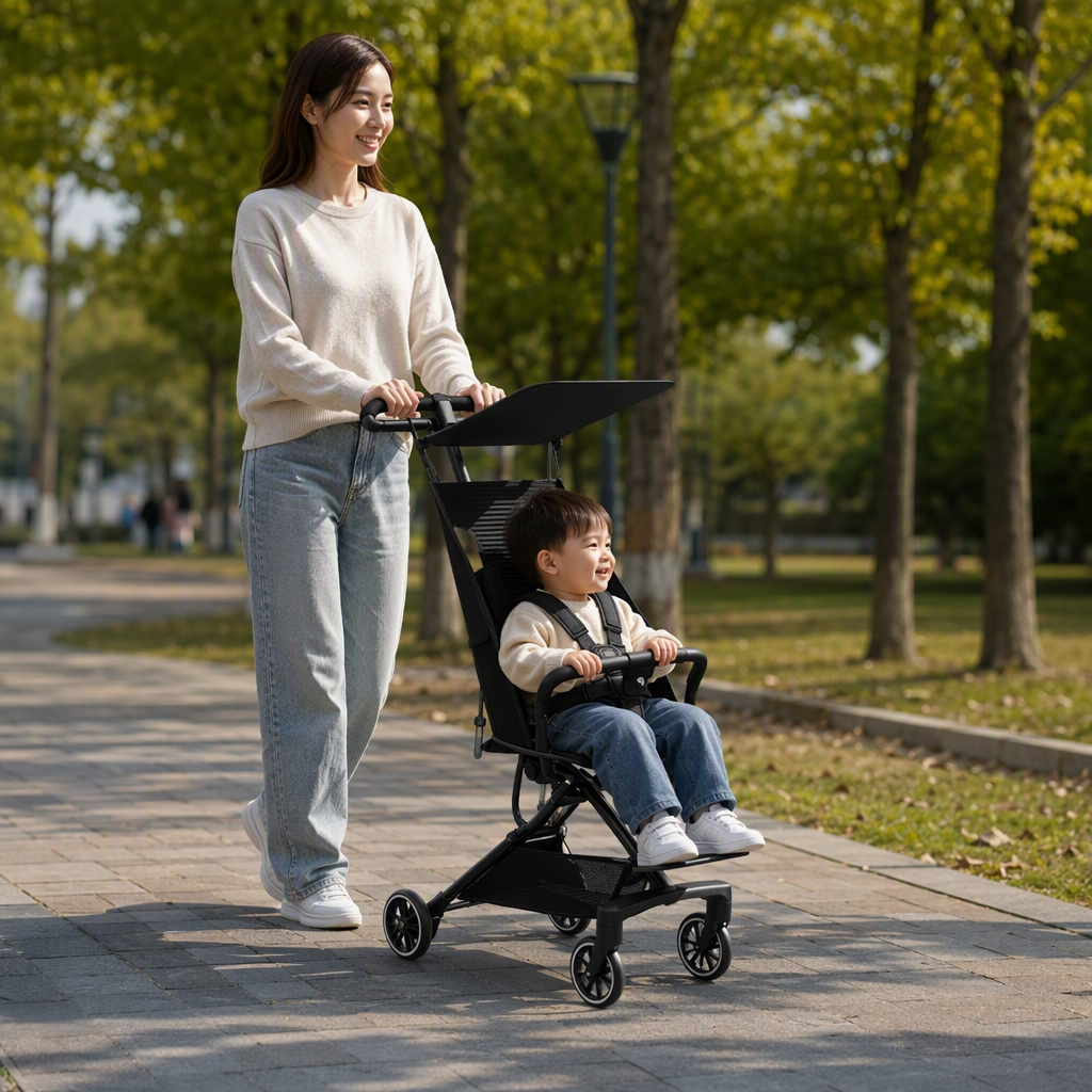 Multi-functional baby stroller, lightweight folding baby stroller, suitable for both lying and sitting, newborn seat, infant and toddler products Item Picture