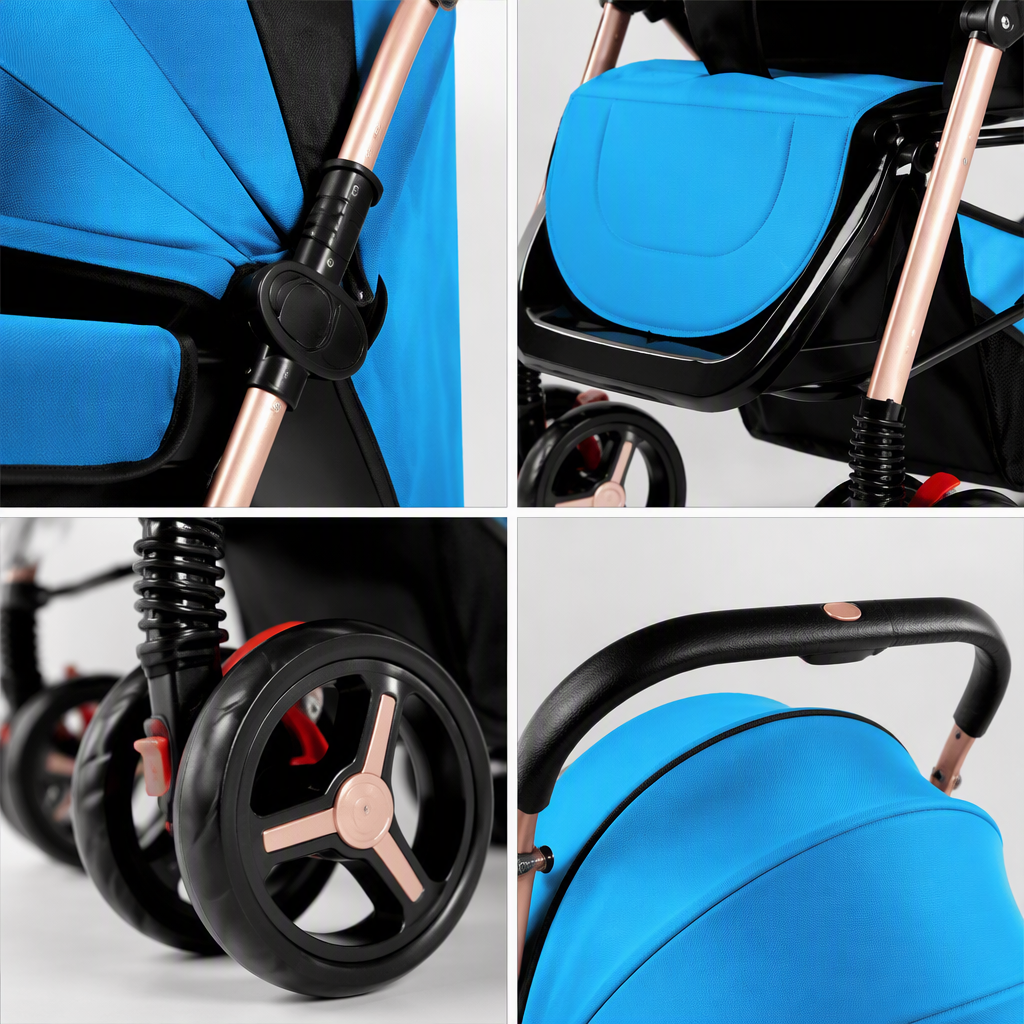 Multi-functional baby stroller, lightweight folding reclining baby stroller, baby seat, infant and toddler products