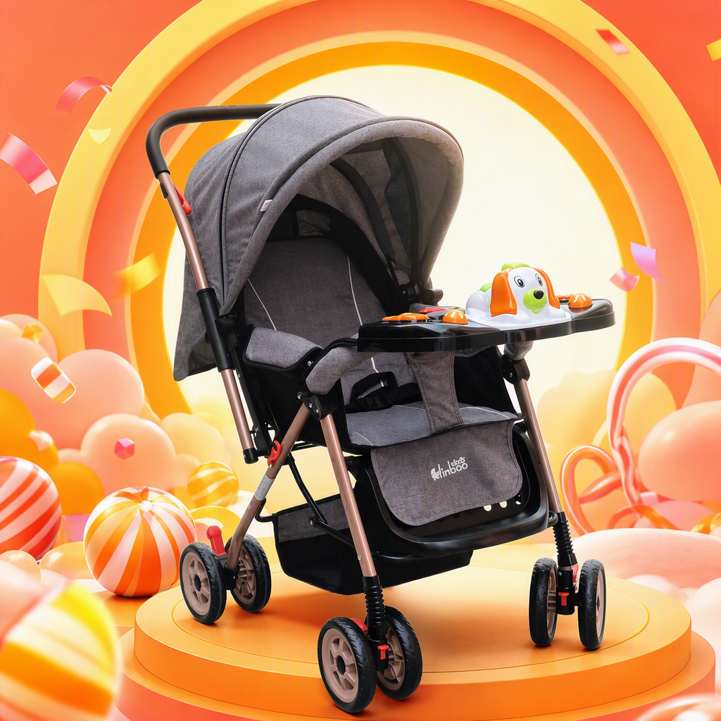 Multi-functional baby stroller, lightweight folding stroller, newborn seat, infant and toddler stroller, baby stroller products
