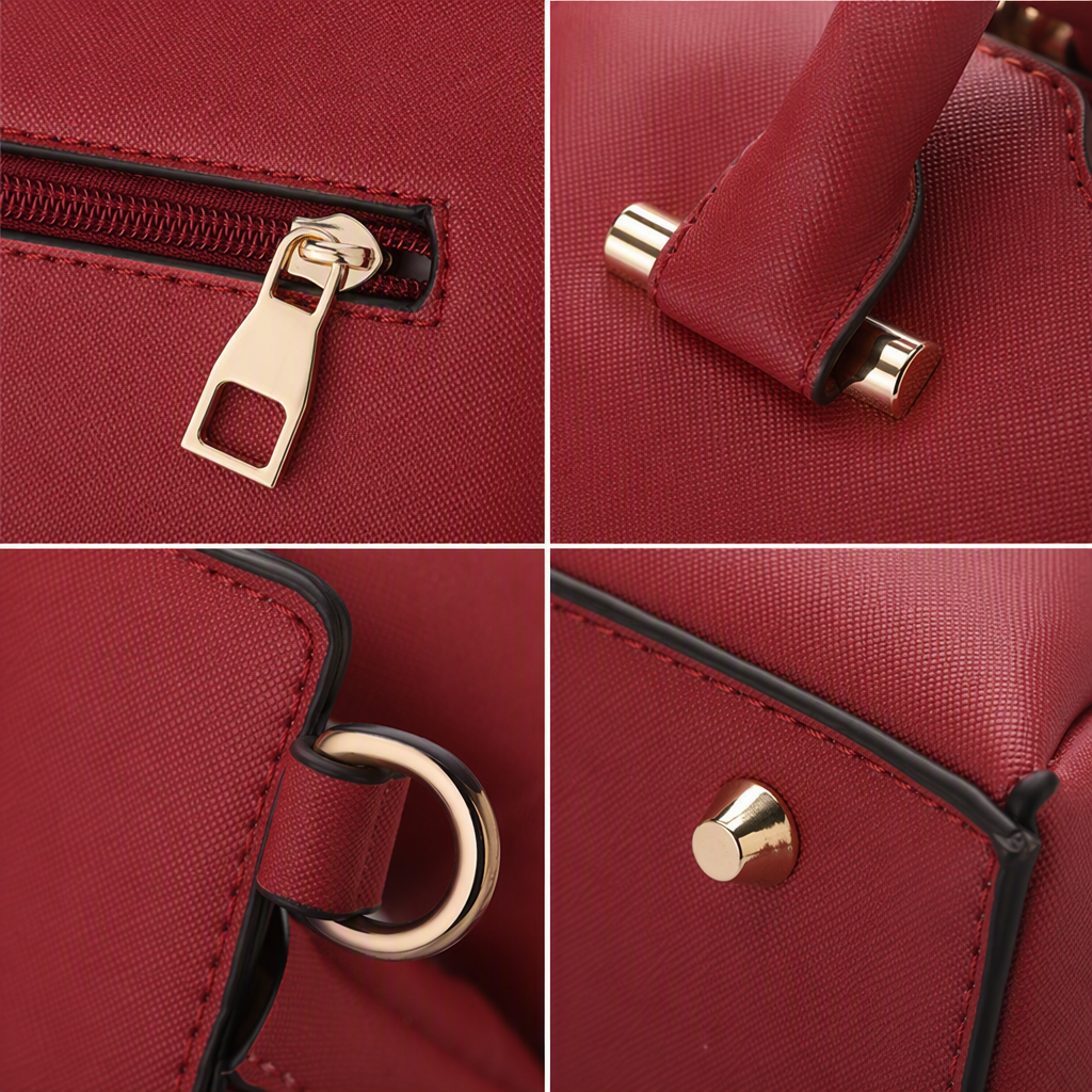 Moda bolso rojo versátil bolso de mujer bolso casual de gran capacidad tendencia bolso de hombro único bolso de mujer Application Scenario