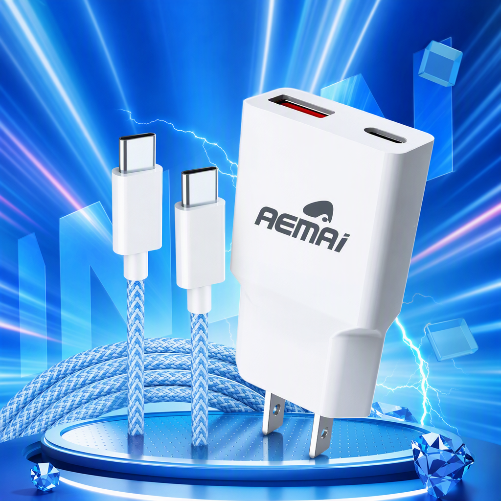 The white charger packaging box is portable and simple, suitable for multiple mobile phone accessories. It is a plastic box for storage