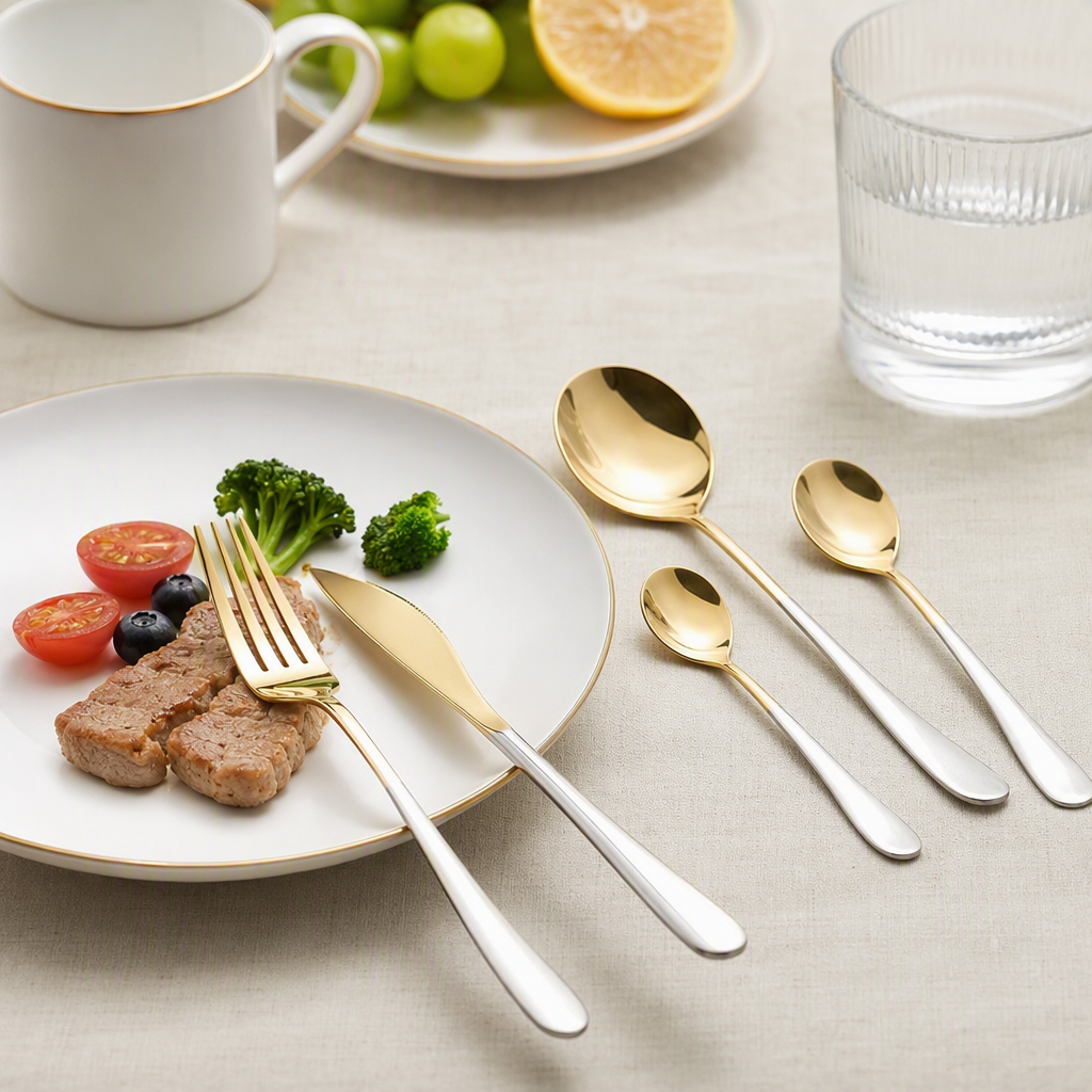 多彩陶瓷碗碟盘套装家用餐具餐桌厨房用品简约耐用餐具组合白底实物图