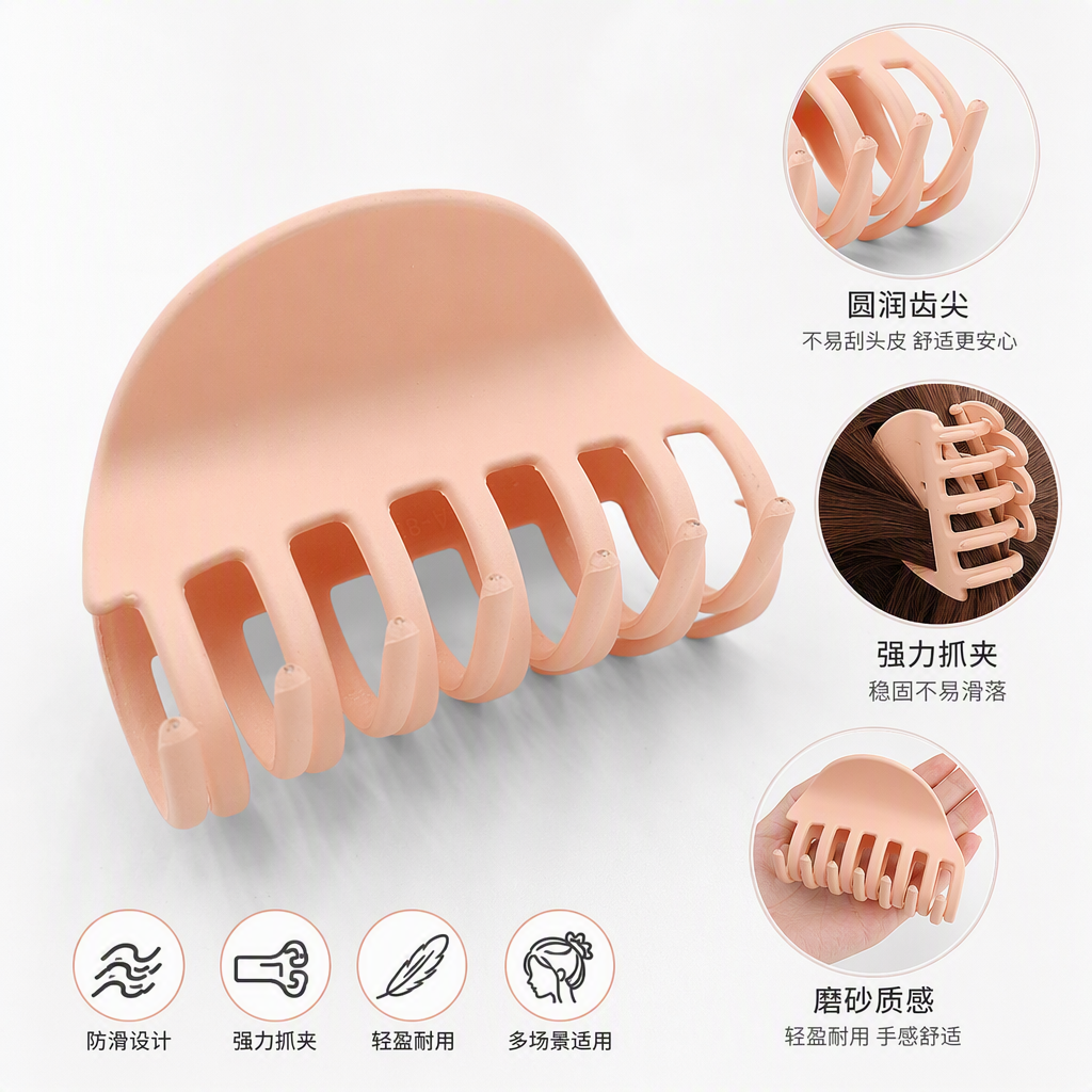 Cute pink hair clips, simple clips, girlish hair accessories, hair ties, hair clips, hair accessories, headwear accessories