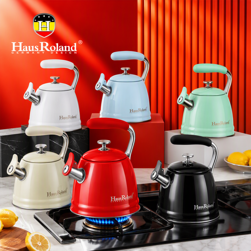 Hr7147-1haus Roland daily Necessities 3L Stainless steel sounding kettle, large-capacity boiling kettle, gas induction cooker, universal household kitchen boiling kettle Specification image