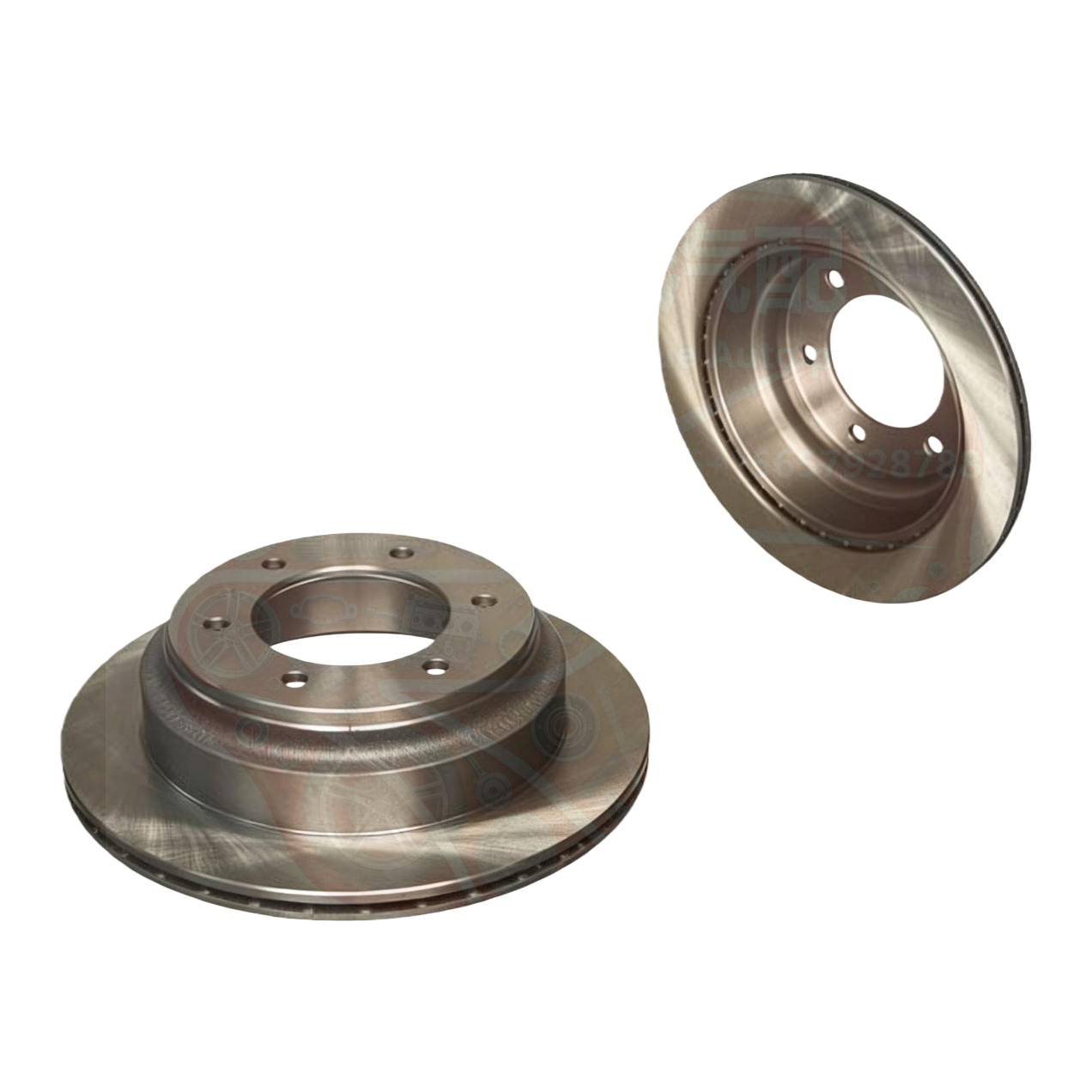 Discos de freno de metal de alto rendimiento adaptables para varios modelos de vehículos desgaste resistente al calor accesorios del sistema de freno Item Picture