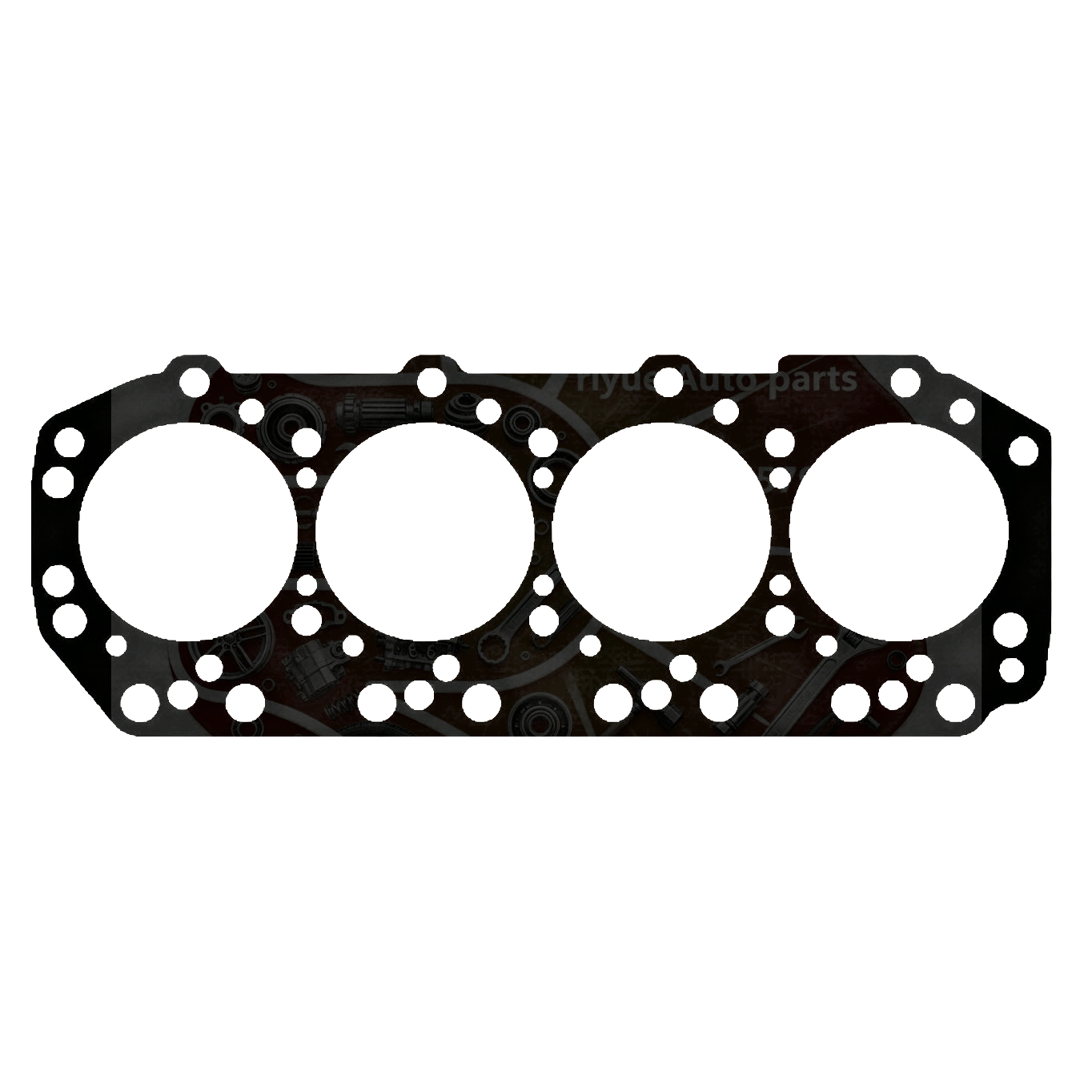 Junta de cilindro negro de alta resistencia sello del motor resistente a altas temperaturas y presiones piezas de automóvil suministros de reparación Item Picture