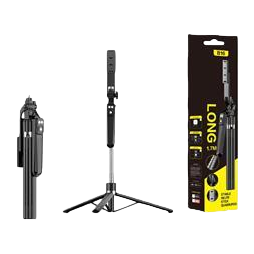 جهاز تمجيد ذاتي محمول، حامل حامل حامل ثلاثي القوائم أسود متعدد الأغراض Item Picture