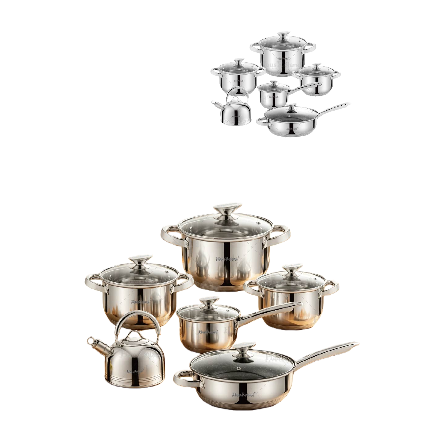 Multi-functional kitchen cookware set, home soup, rice and stew pot set, durable and practical HR150-1 Item Picture