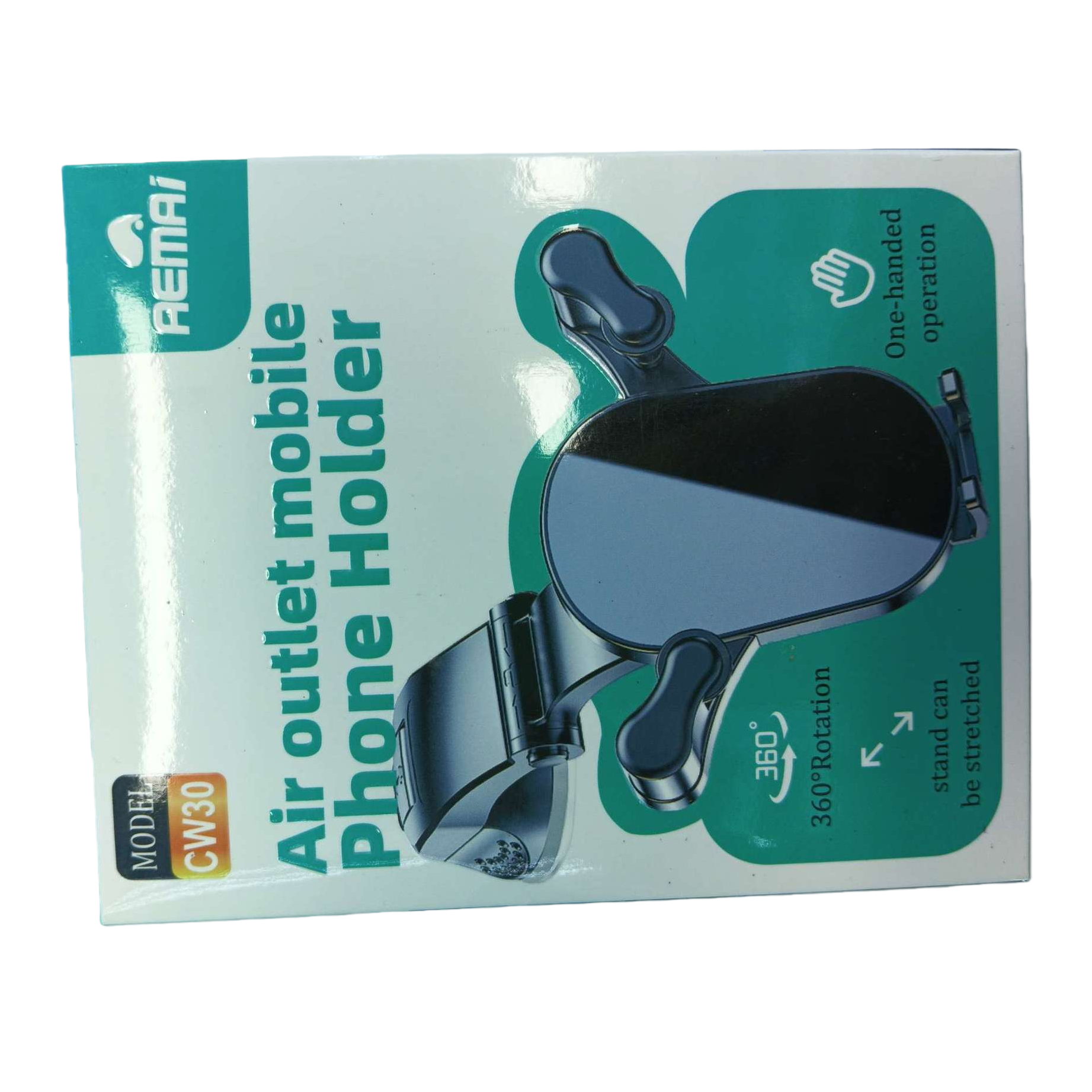 The multi-functional black mobile phone stand desktop support stand is portable, universal and suitable for multiple devices. It features a simple design