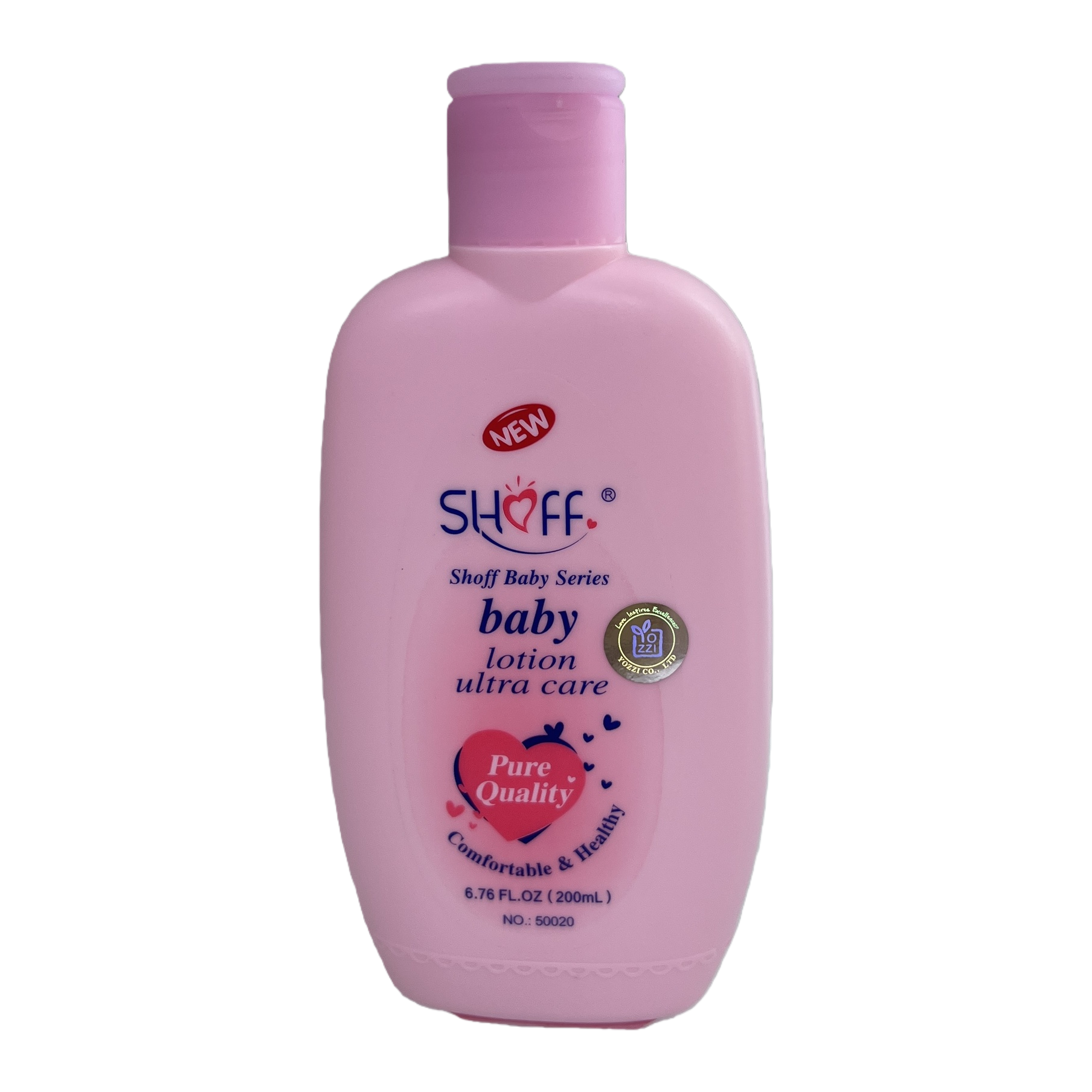 Baby lotion bottle pink gentle moisturizing and nourishing baby skin care products Item Picture