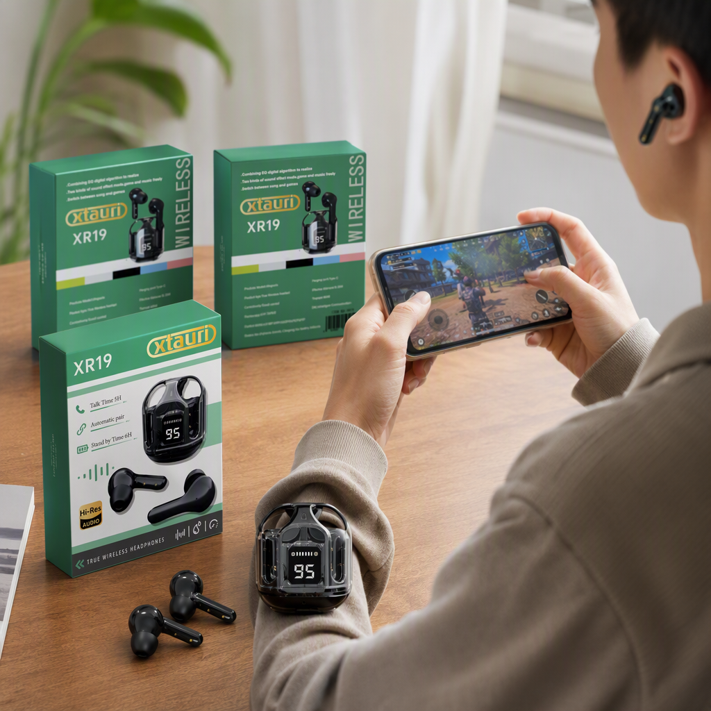 AEMAI wireless Bluetooth headphones: High-definition stereo, long-lasting portable headphones details Picture
