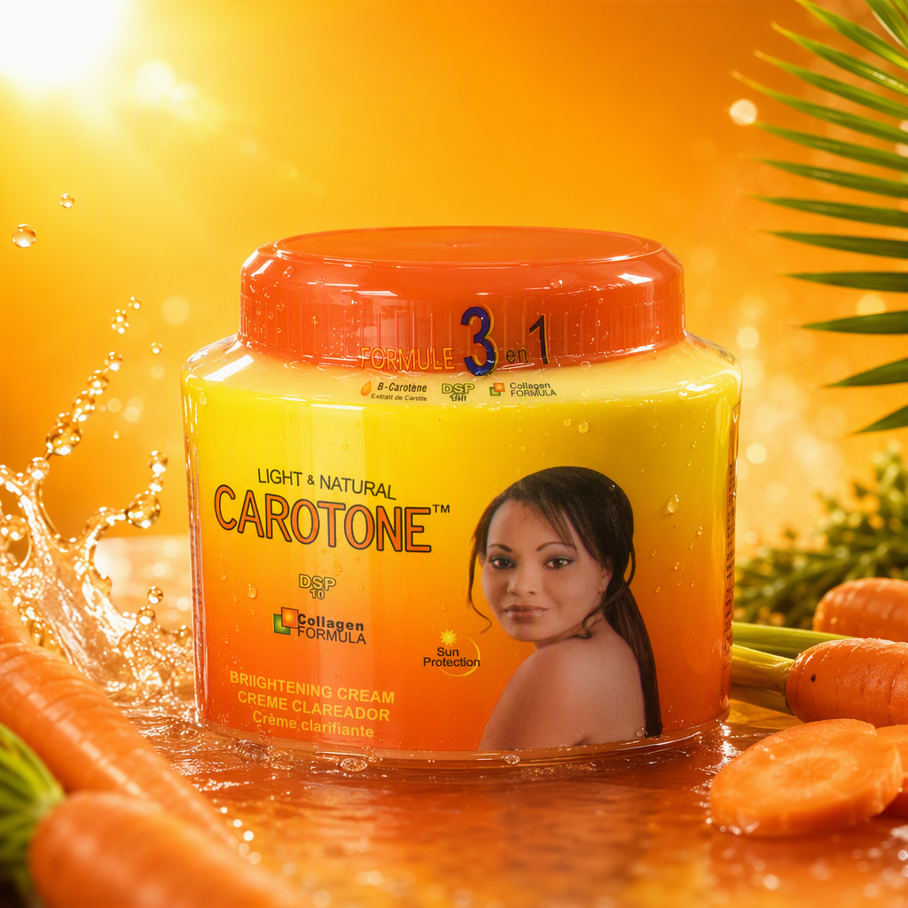 Carotone Brightening Cream with orange-yellow gradient packaging nourishes the skin, brightens the complexion and moisturizes the skin in a canned skincare product Specification image