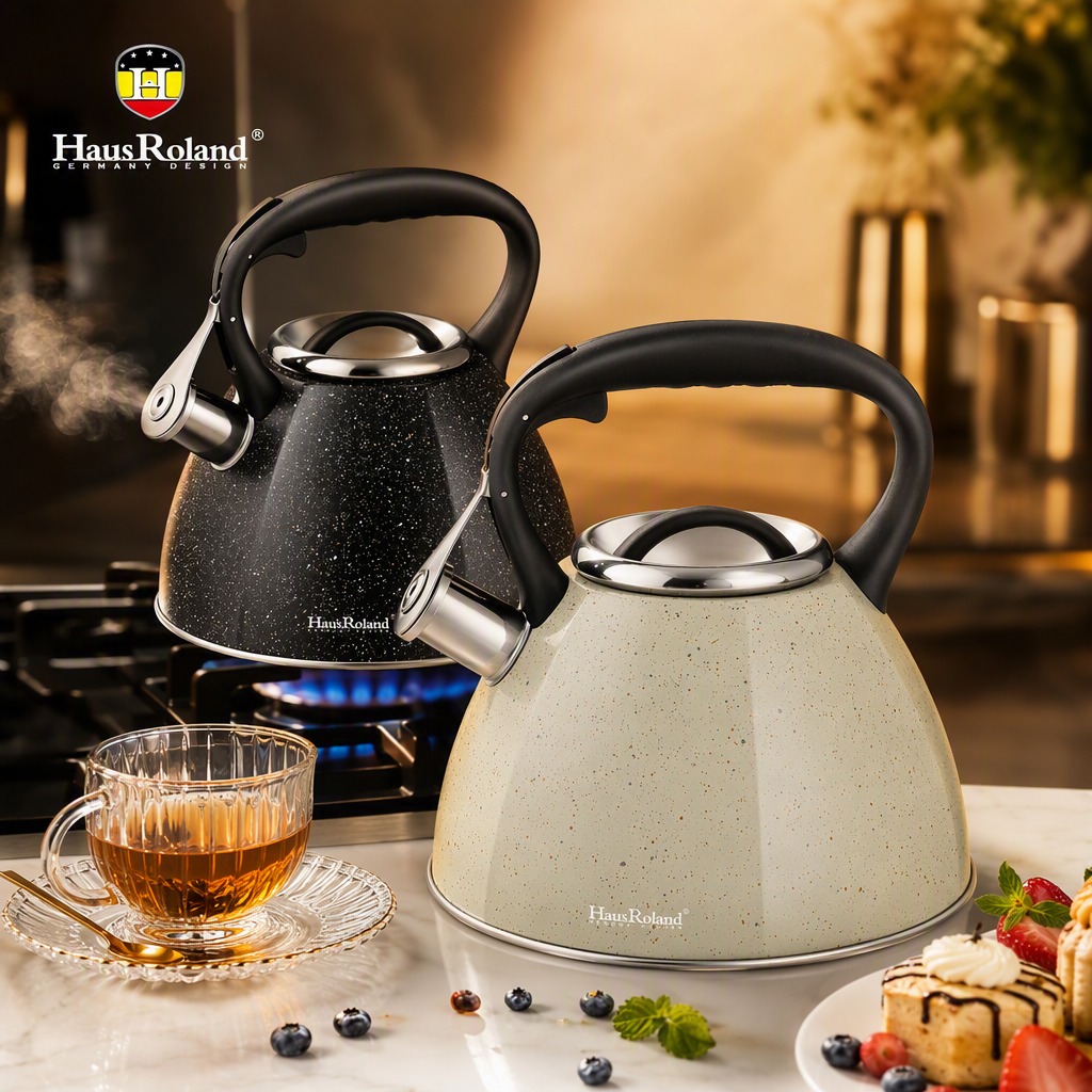HausRoland3L acero inoxidable tintun hervidor de agua caliente de gran capacidad hervidor de inducción de gas hervidor de inducción de uso general home kitchen kettle HR740-2 Item Picture