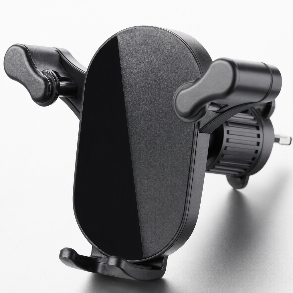 The multi-functional car mobile phone stand in blue and black is a must-have for stable and convenient driving Application Scenario