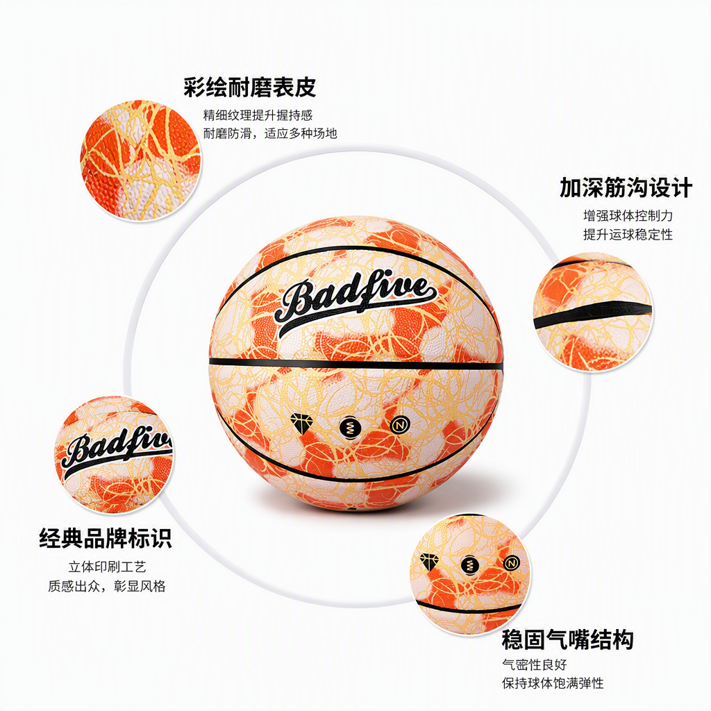LBQK282-3李宁7号反伍花球时尚篮球详情2
