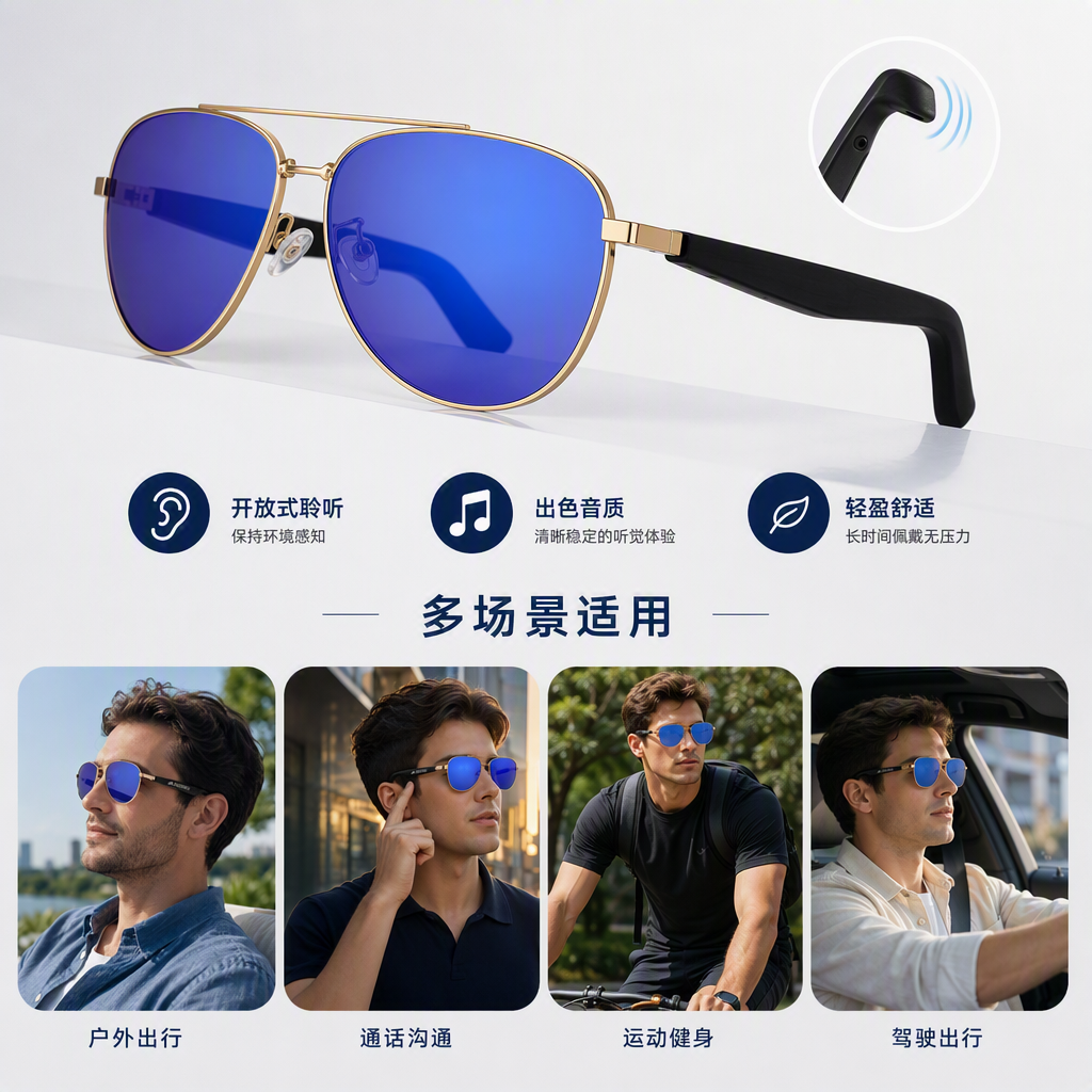 Moda gafas de sol polarizadas para hombres y mujeres tendencia gafas de sol protección uv conducción gafas de sol maré match essentials Specification image
