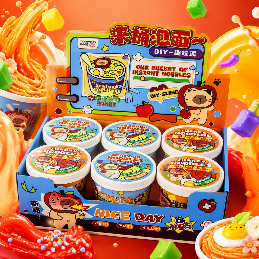 Tao Xiaoni -diy Food Play with a bucket of Instant Noodles details Picture