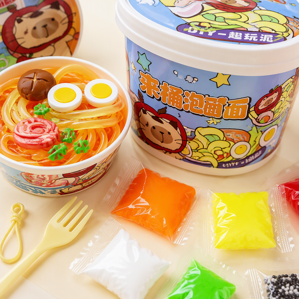 Tao Xiaoni -diy Food Play with a bucket of Instant Noodles Item Picture