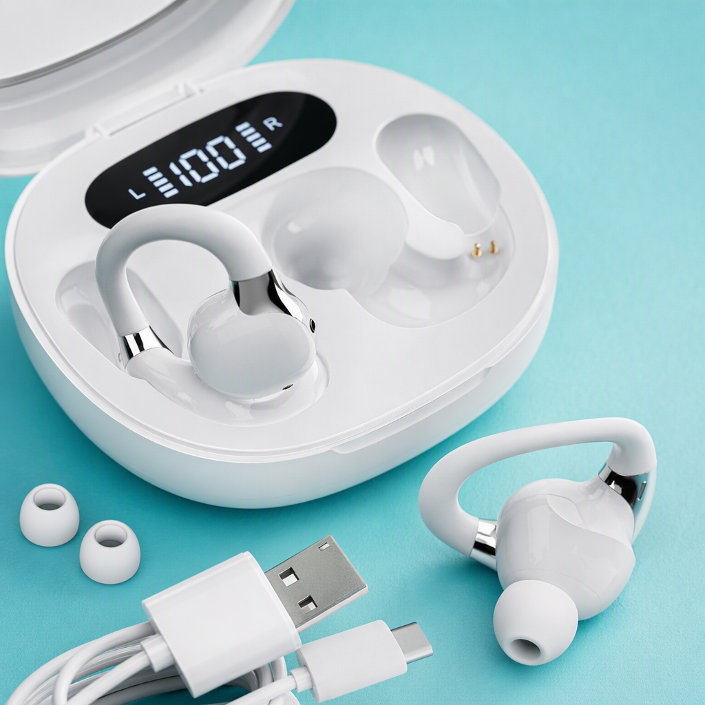 AEMAI mixed-color in-ear headphones with charging case, high-definition sound quality, comfortable to wear, portable headphones, wireless Bluetooth headphones Application Scenario