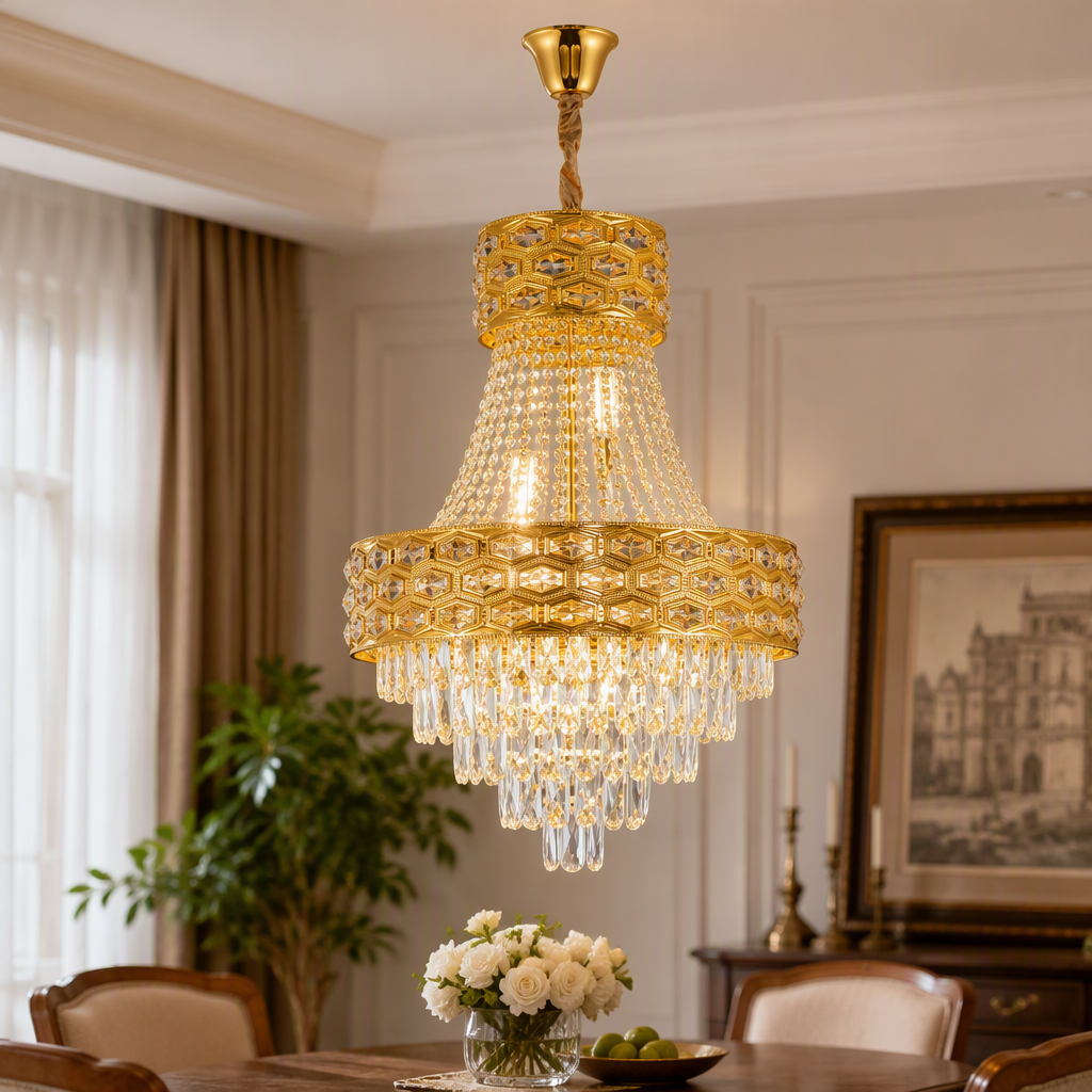 Modern and simple household chandeliers, creative lamps for living rooms, dining rooms and bedrooms, energy-saving led lighting fixtures and decorative lighting Application Scenario
