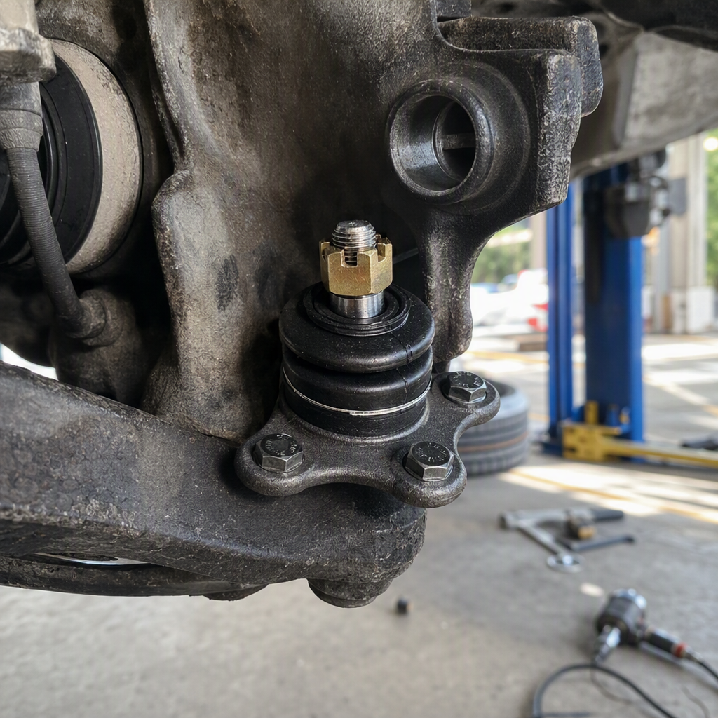 Alta calidad negro ball head assembly auto dirección suspensión accesorio resistente al desgaste duradero mejora el rendimiento de manejo details Picture