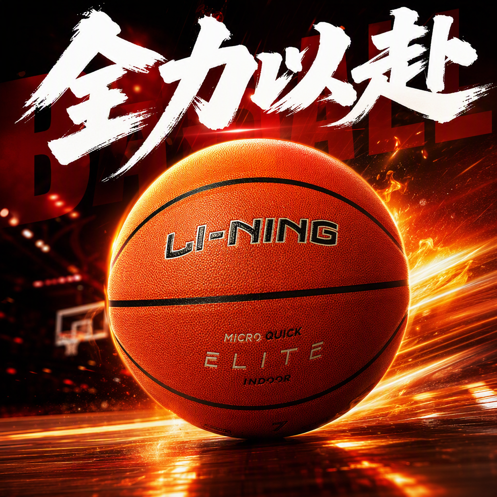LBQk917-1李宁精英7号室内比赛篮球详情4