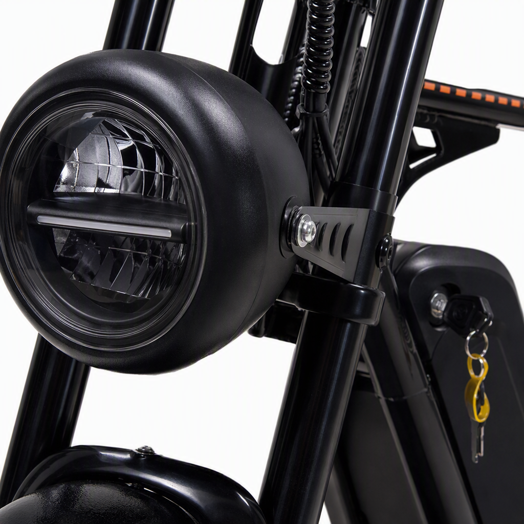 The fashionable black electric bicycle is portable and has a long battery life. It is a perfect choice for adults to ride for leisure and daily commuting Application Scenario