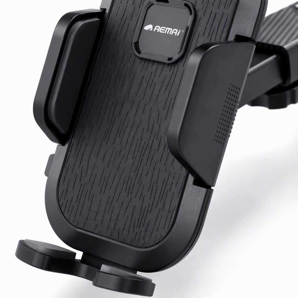 The multi-functional car navigation stand and black car phone stand are anti-slip, stable and easy to install Application Scenario