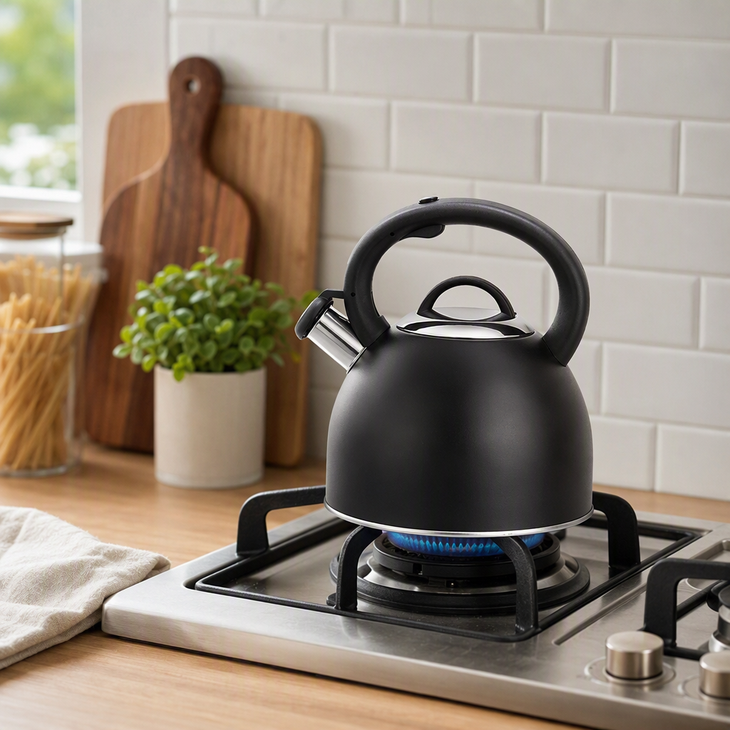 HausRoland3L stainless steel sounding kettle, large-capacity boiling kettle, gas induction cooker, universal household kitchen boiling kettle HR732-2 Item Picture