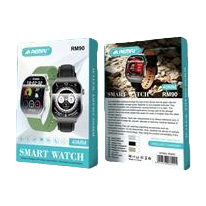 The multi-functional sports smartwatch comes with a green and black strap Item Picture