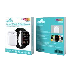 White smartwatch headset set Item Picture