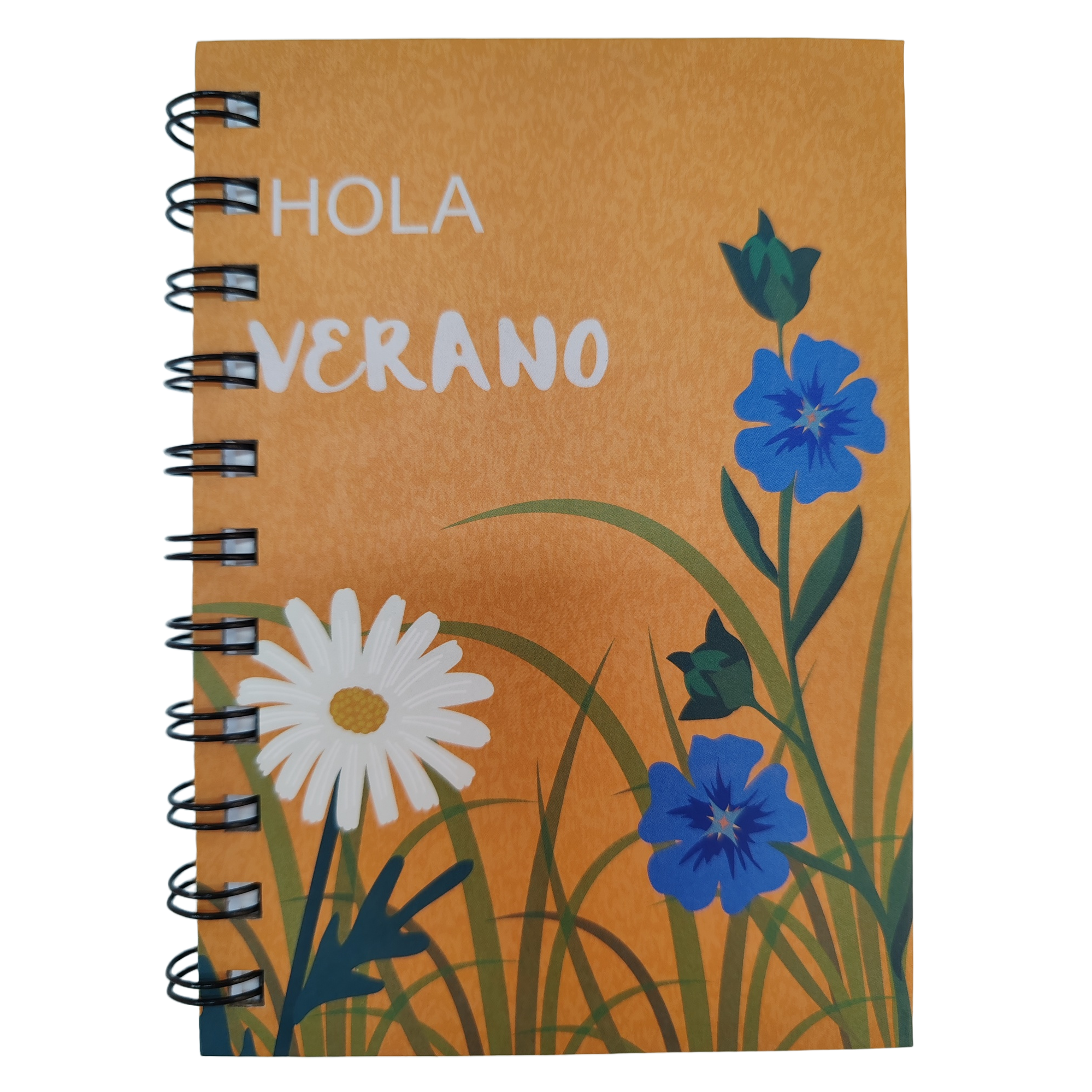 Donghu Paper Products A6HOLA VERANO Small Daisy Coil Summer Flower Ins-style Notebook Item Picture
