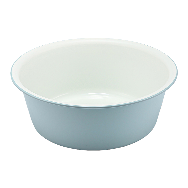 【CL】26Q3#0366 Multi-functional household plastic washbasin, large, medium and small kitchen vegetable washing and facial cleaning basin, durable and heat-resistant plastic basin Application Scenario