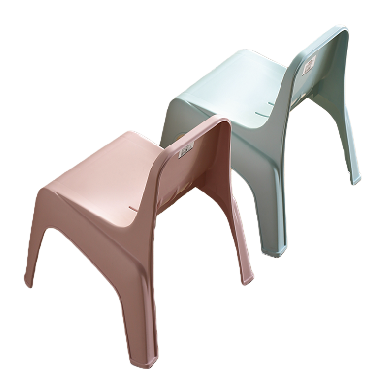 【CL】 26Q3#0805 Multi-functional household storage table, plastic stool, framed fabric, hamburger shaped portable seat, household items Application Scenario