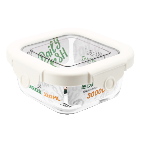 【CL】26Q3#1638 Glass food preservation lunch box, multi-functional portable instant noodle bowl, student household tableware Application Scenario