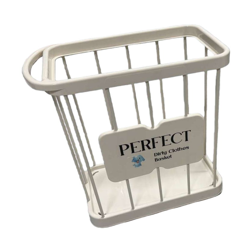 Moda simple arroz blanco sucio cesta de ropa de gran capacidad almacenamiento doméstico organizar la cesta de ropa material ecológico durable y práctico Item Picture