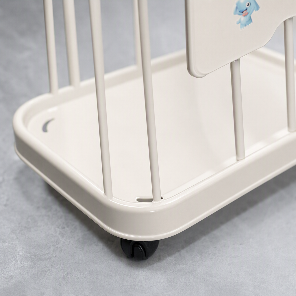 Moda simple arroz blanco sucio cesta de ropa de gran capacidad almacenamiento doméstico organizar la cesta de ropa material ecológico durable y práctico Application Scenario