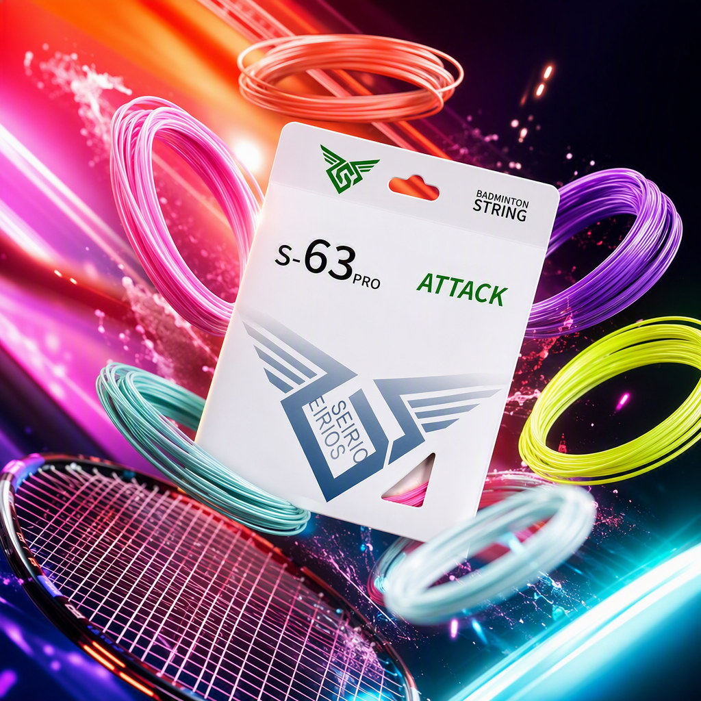 S63Pro专业羽毛球网球拍线高弹耐用运动装备提升击球手感详情4