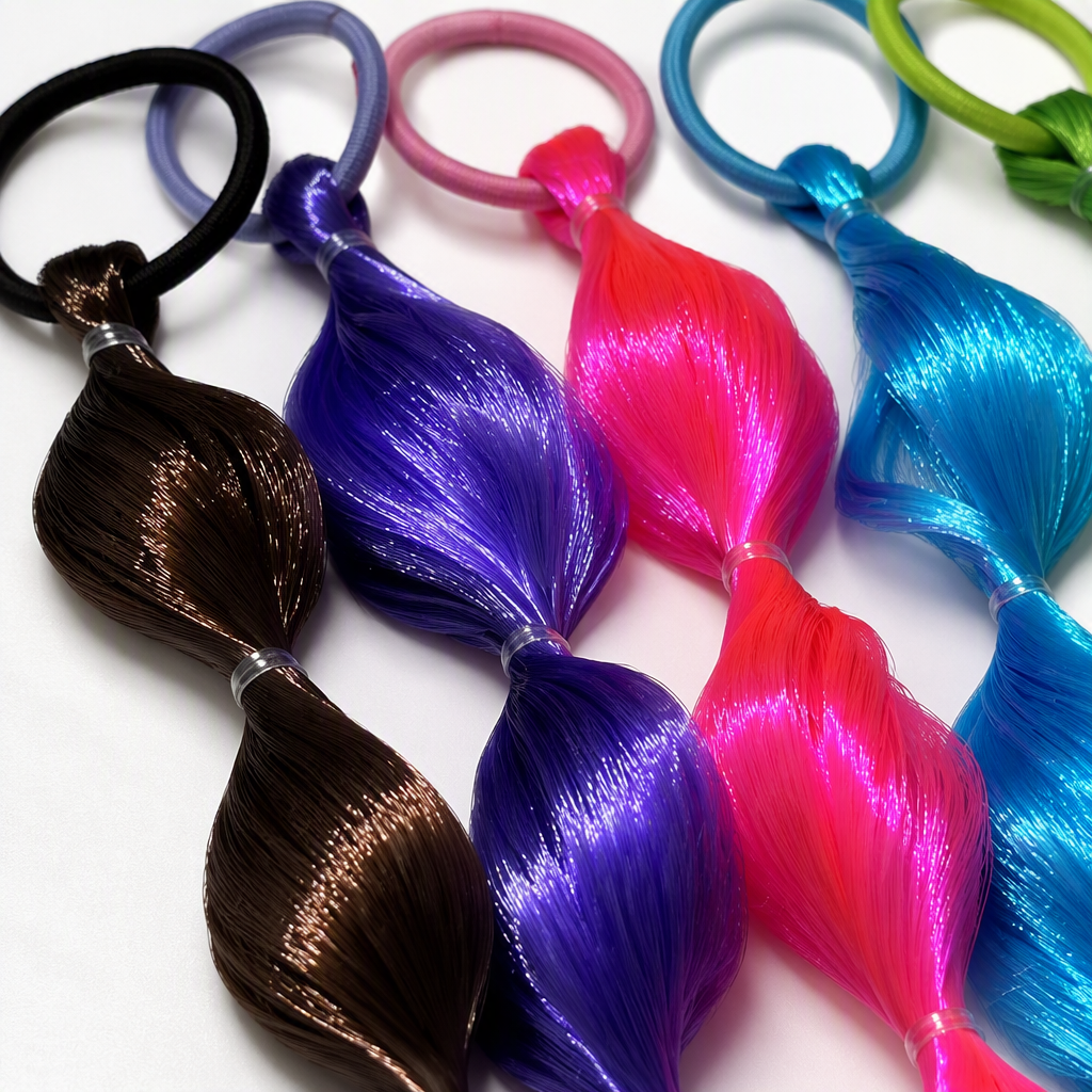 Colorful wigs, braids, fashionable braided hair accessories, trendy and versatile hair accessories, Korean version creative hair accessories for women Application Scenario
