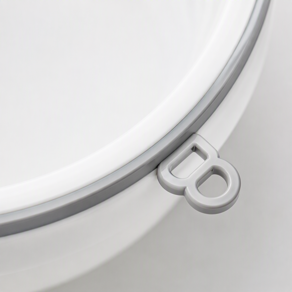 【CL】26Q3#0373 Colorful Household plastic washbasin, Large, Medium and small kitchen washbasin, food-grade durable and practical set Specification image