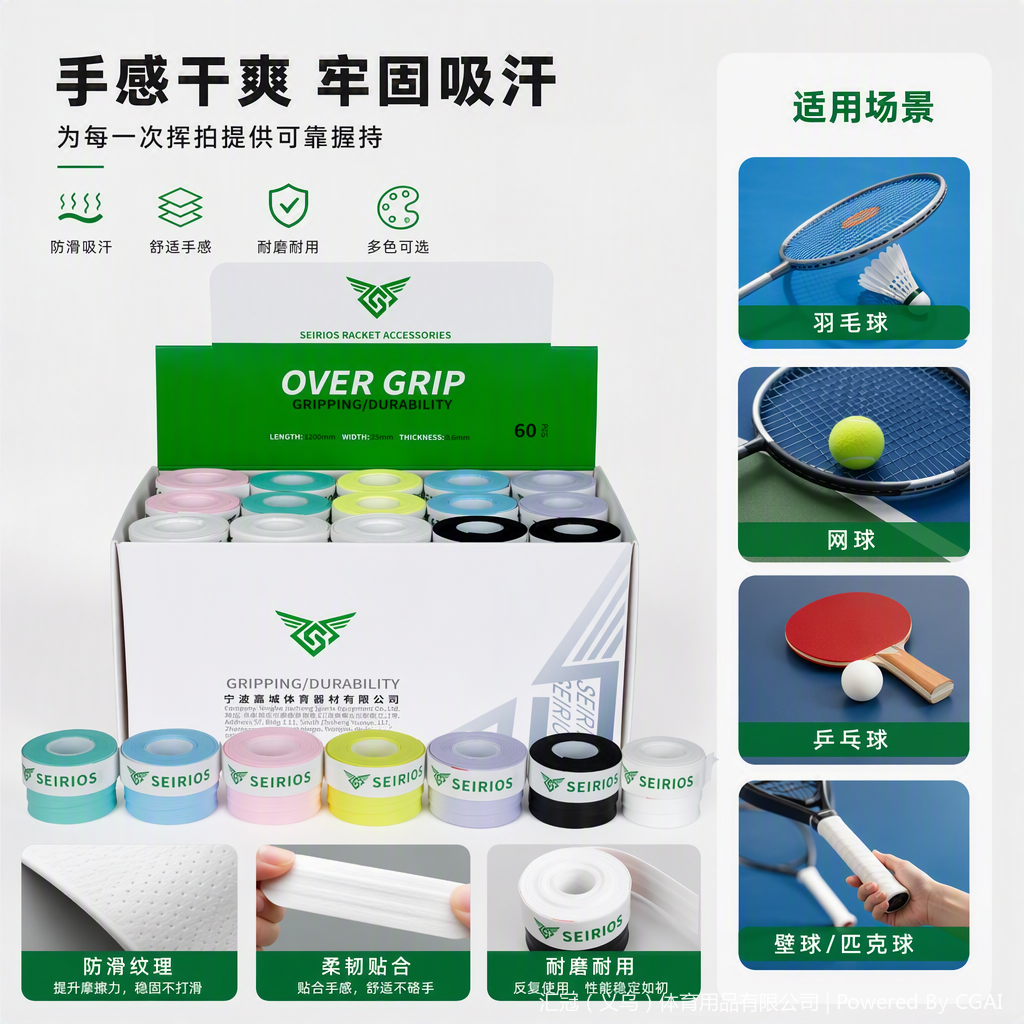 L501专业羽毛球拍手胶详情2