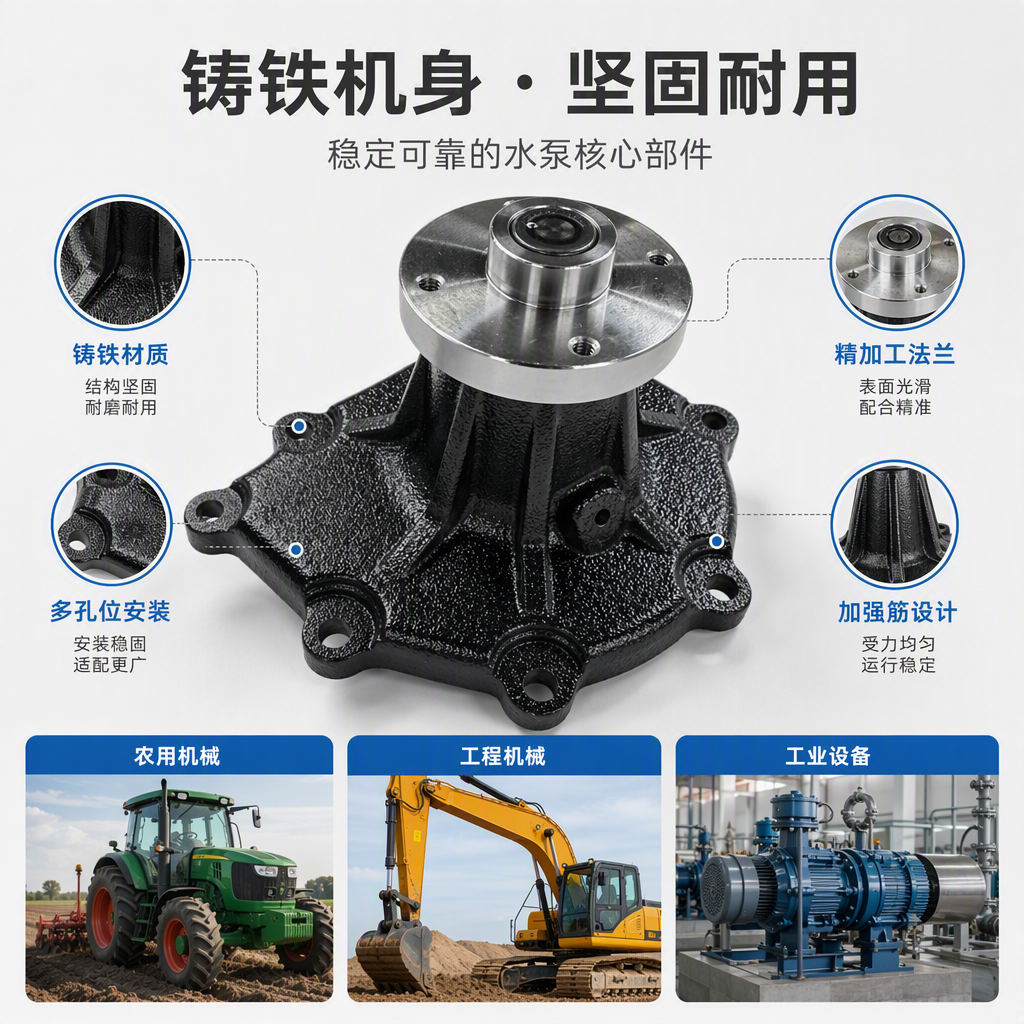 NISSAN accessories are suitable for the Nissan forklift FD42 cooling water pump 210100T025