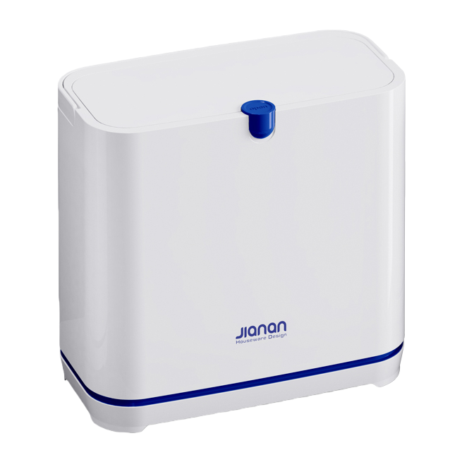 【CL】26Q3#3600 White with blue border, smart medical multi-functional trash can for sanitation, large capacity, durable and environmentally friendly design Application Scenario
